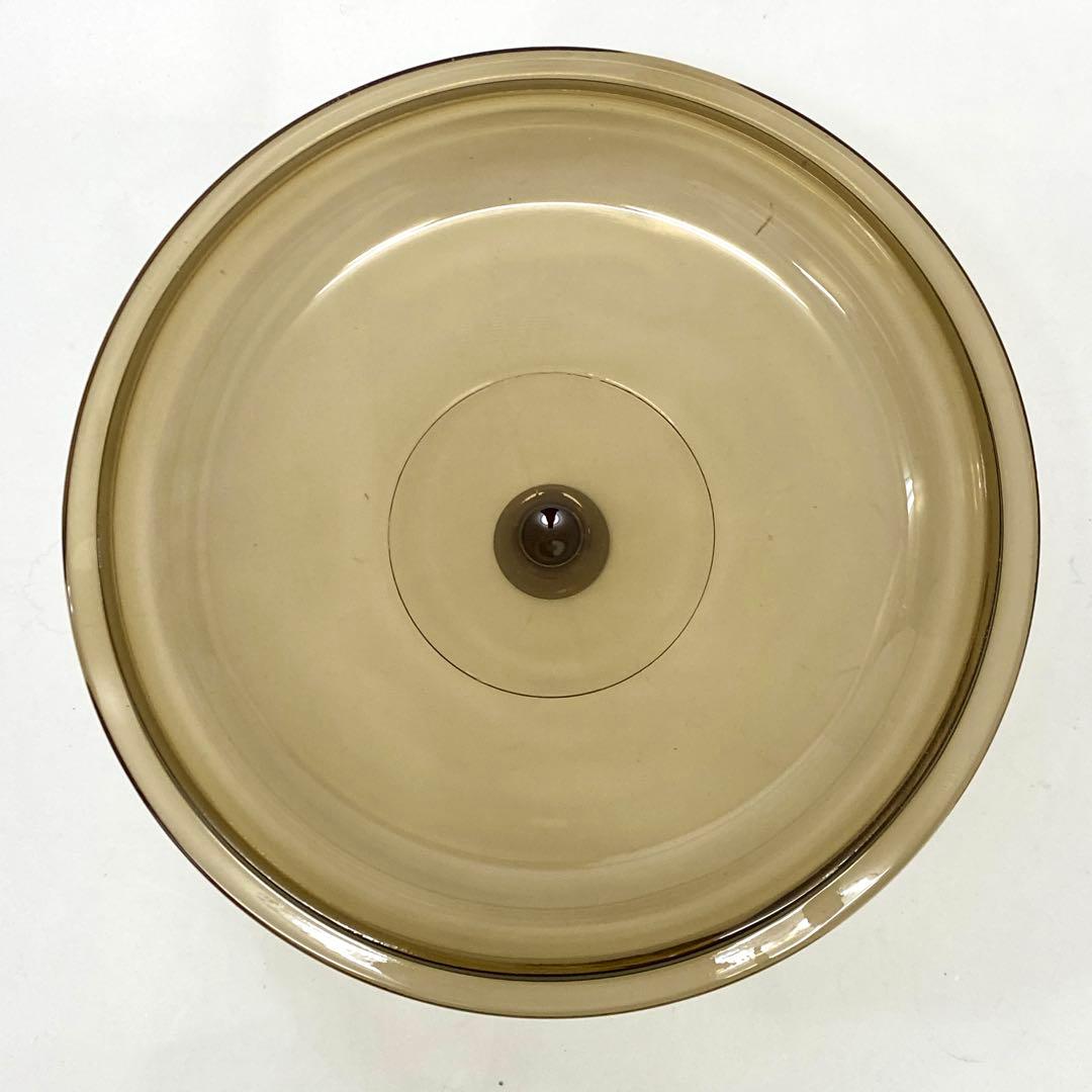 E261 未使用 VISION ビジョン 深型 ガラスフライパン フランス製