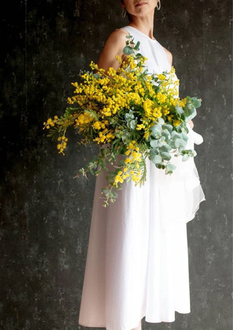 YOUKAEN ウェディングブーケ ミモザ