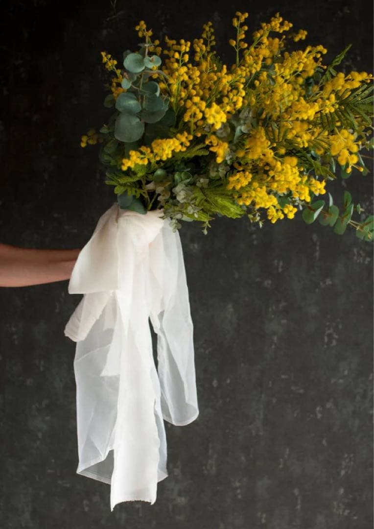 YOUKAEN ウェディングブーケ ミモザ