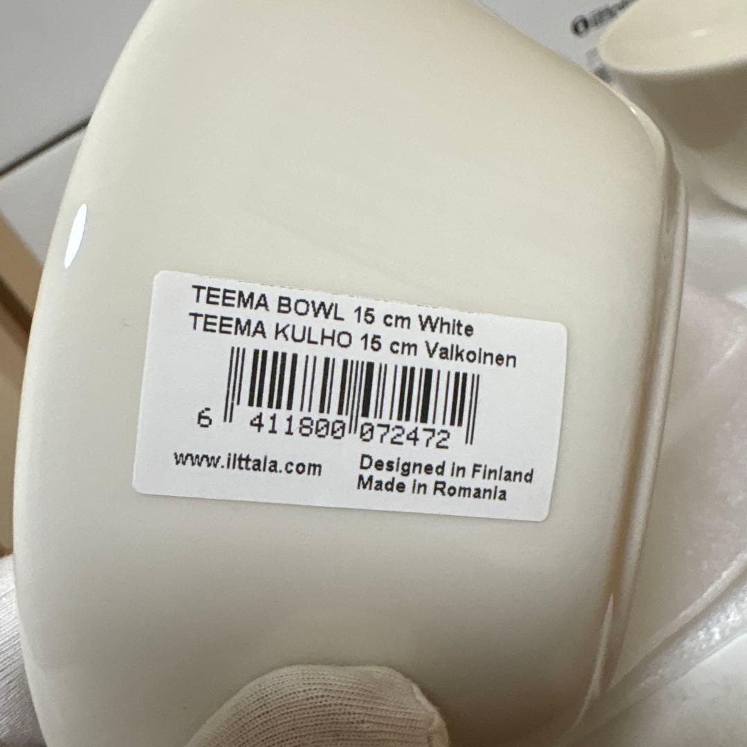  イッタラ ティーマ15cm ティーミ ボウル 0.34L 8枚