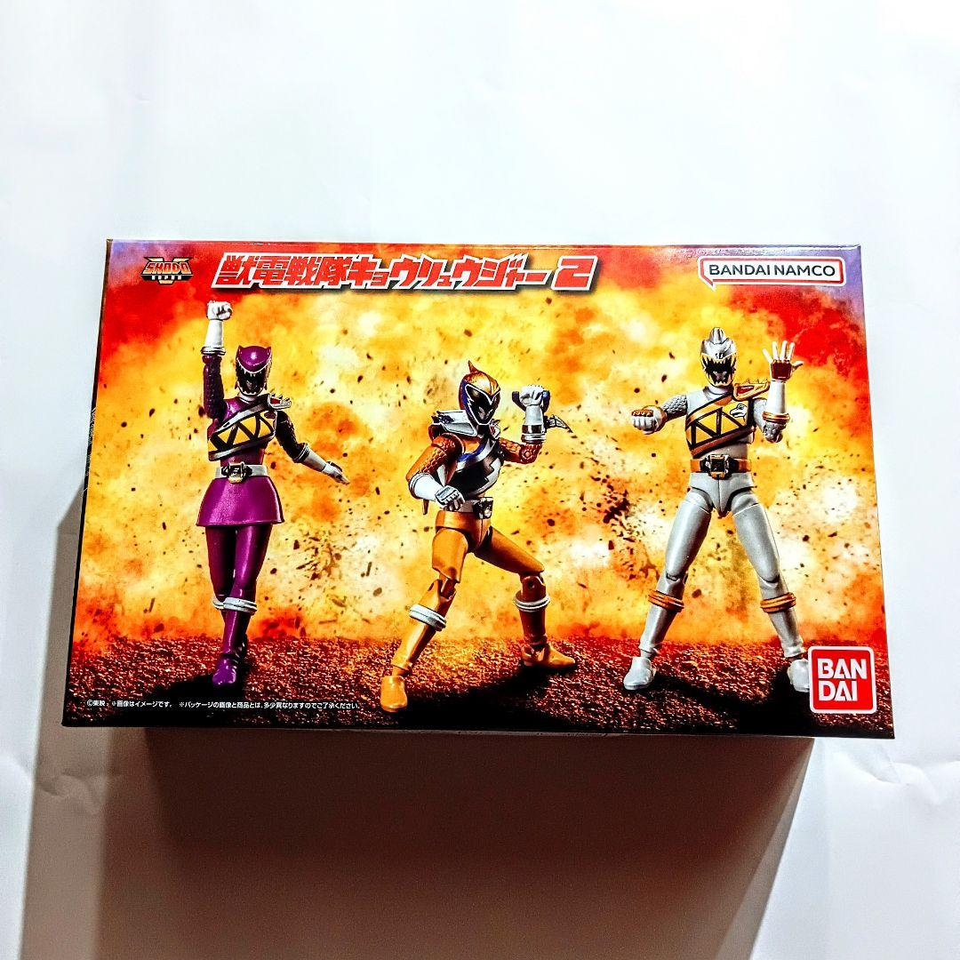 SHODO SUPER 獣電戦隊キョウリュウジャー1·2·3セット フィギュア