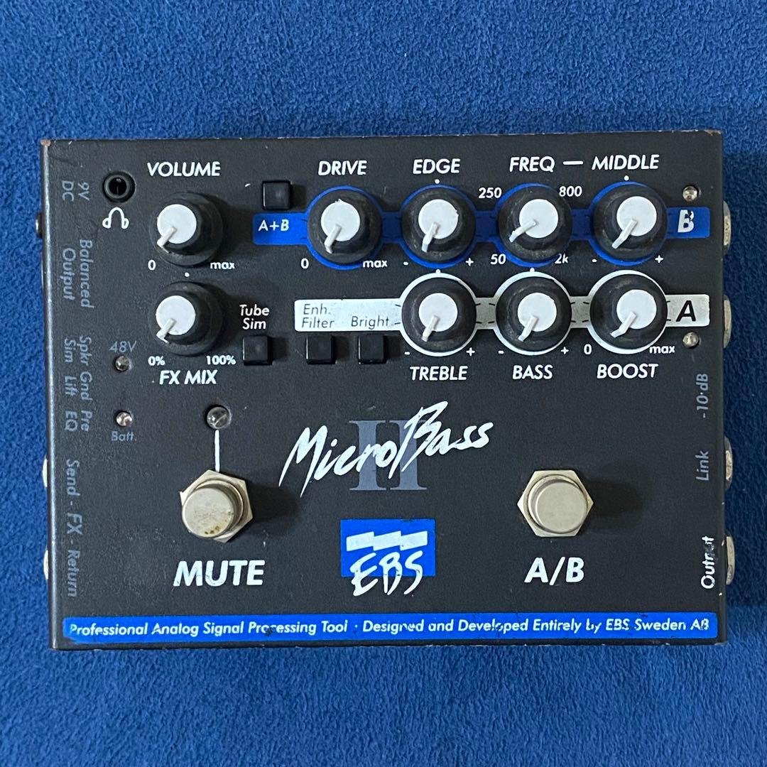 EBS MicroBass II ベース用DI プリアンプ