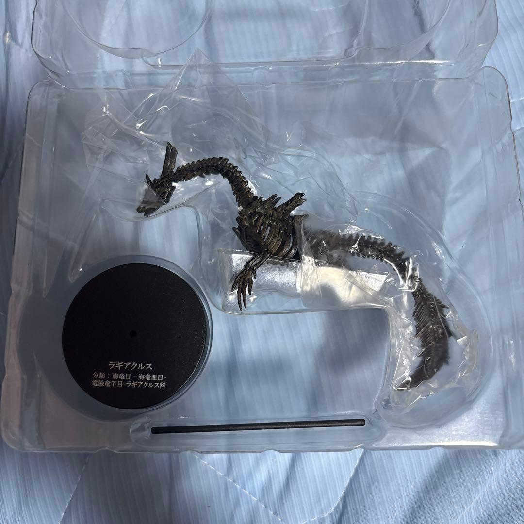 海竜ラギアクルス　化石フィギュア　モンスターハンタートライ　tri 3
