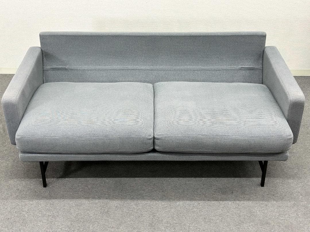 □フリッツ・ハンセン□リッソーニソファ 2P グレー系 ファブリック