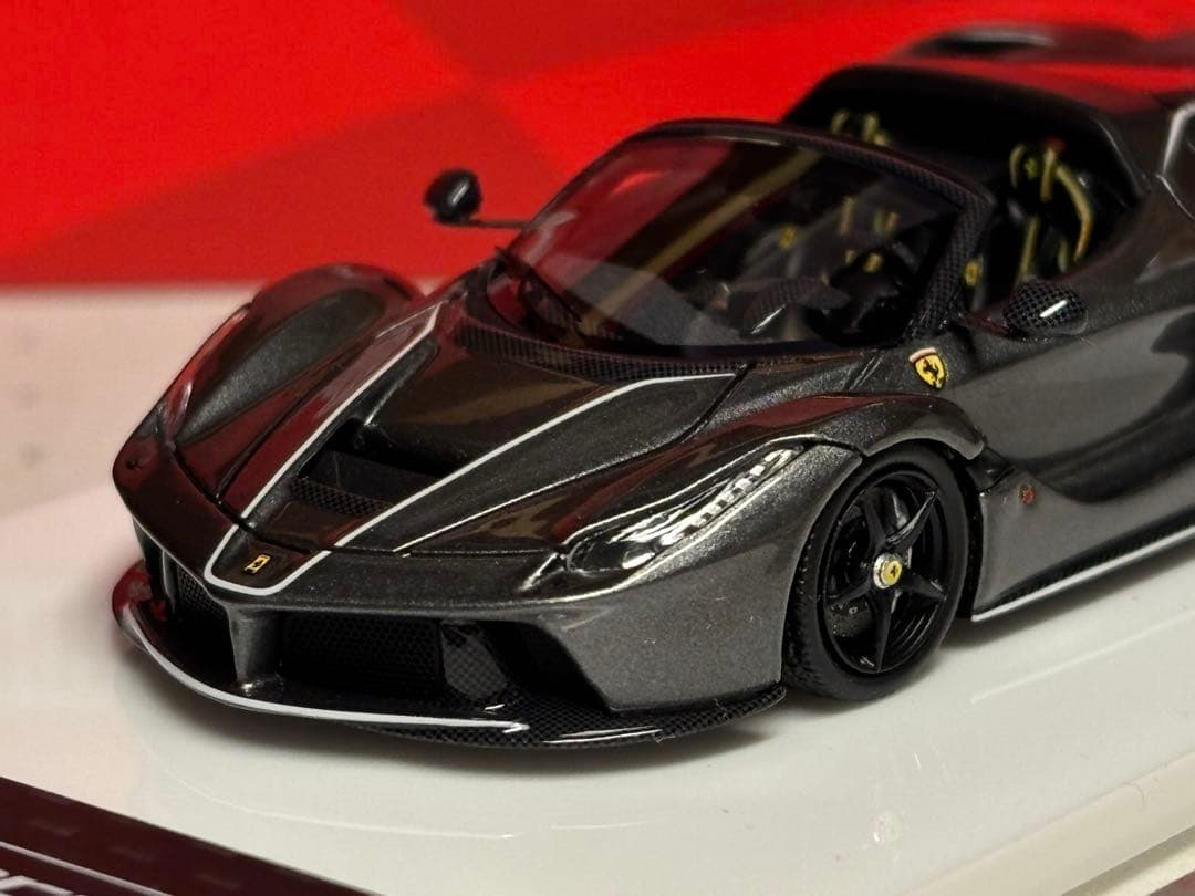 Fuelme×TOC 1/64 ラフェラーリ アペルタ グレー 世界限定299台