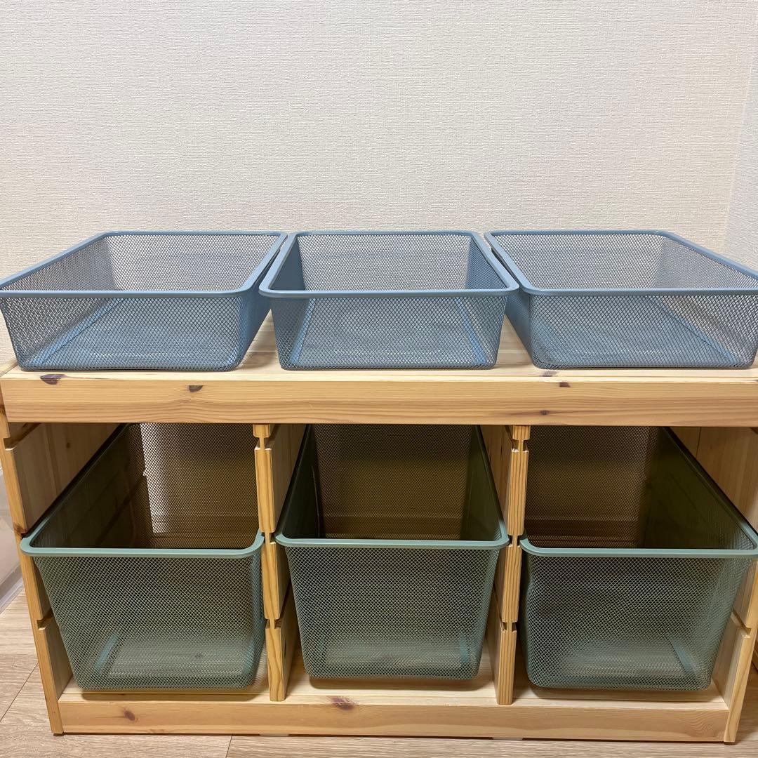 IKEA トロファスト　ケース付き