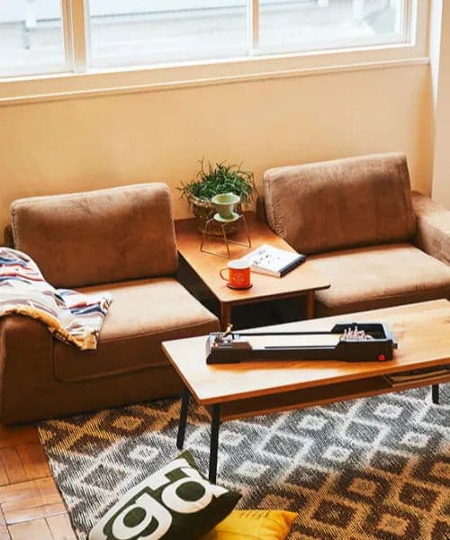 nico and… ローソファ グリュック ソファー