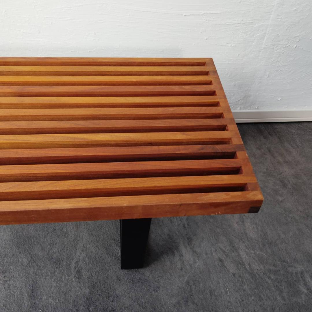 ネルソンベンチ リプロダクト ガラス天板付き ミッドセンチュリー