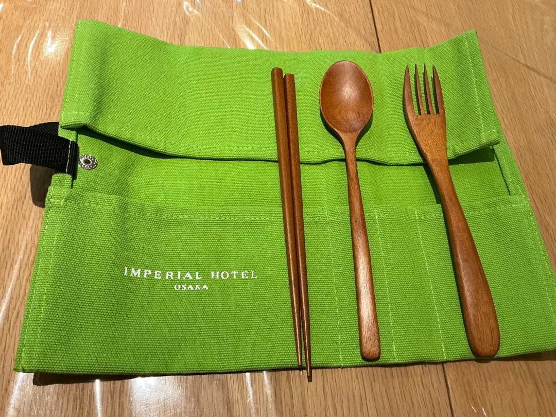 帝国ホテル大阪　スヌーピーカトラリーセット　ペア　キャンプに◎非売品