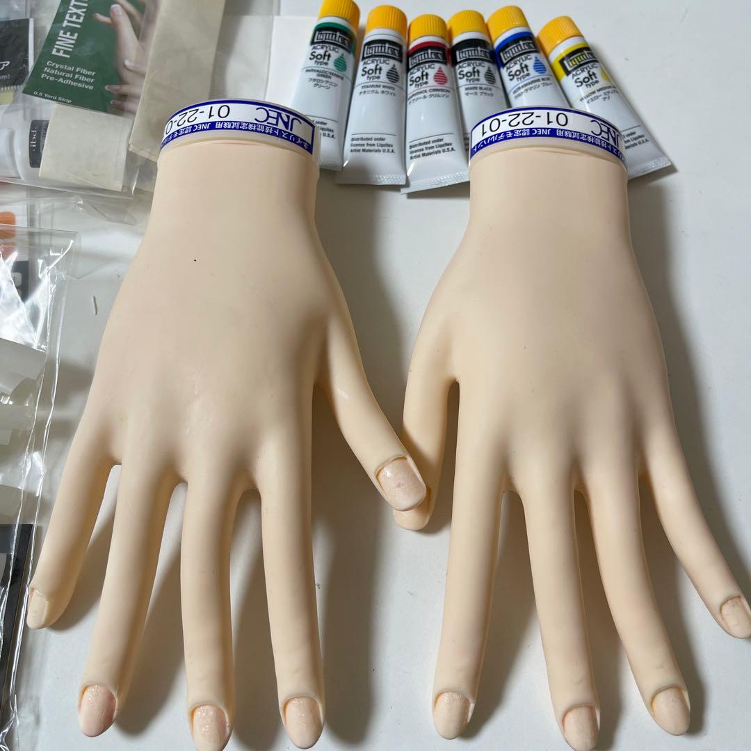 JNECネイル検定認定モデルハンド