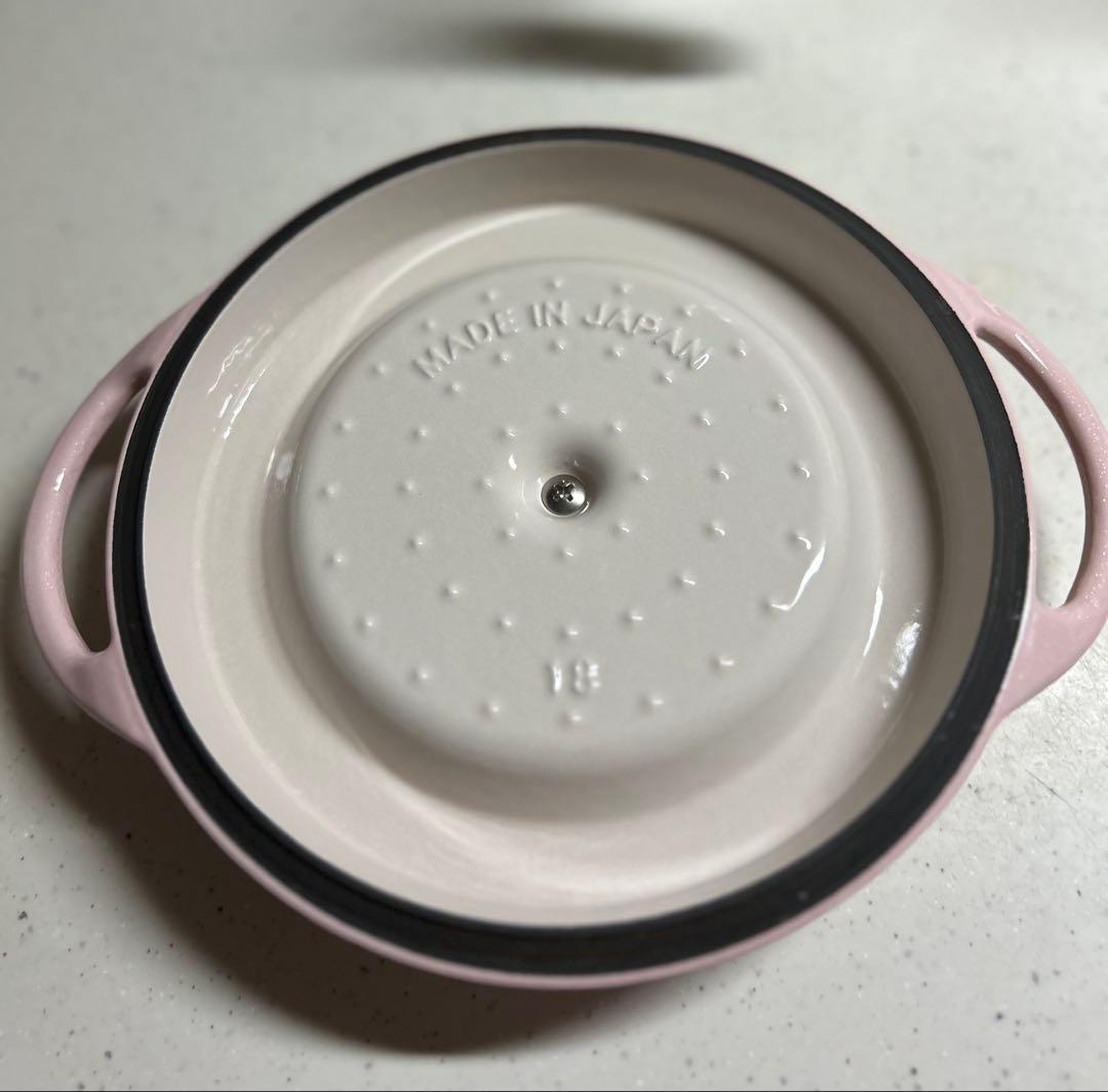 VERMICULAR ピンク 両手鍋 18cm レシピ本セット