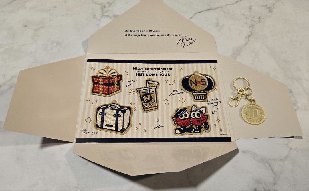 Nissy ドームツアー アプグレ特典 ワッペンセット - メルカリ