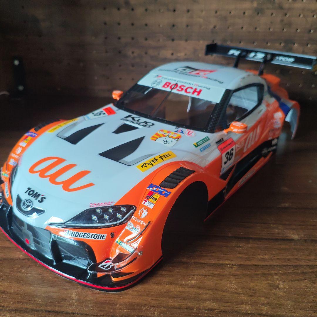 タミヤ　AUスープラ ボディ 1/10RC au TOM'S GR Supra (TT-02シャーシ): RCモデル｜TAMIYA SHOP