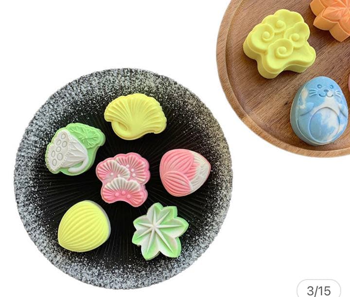 月餅型 クッキー型 50g 01 02 03 04 05 (詳細は説明欄)