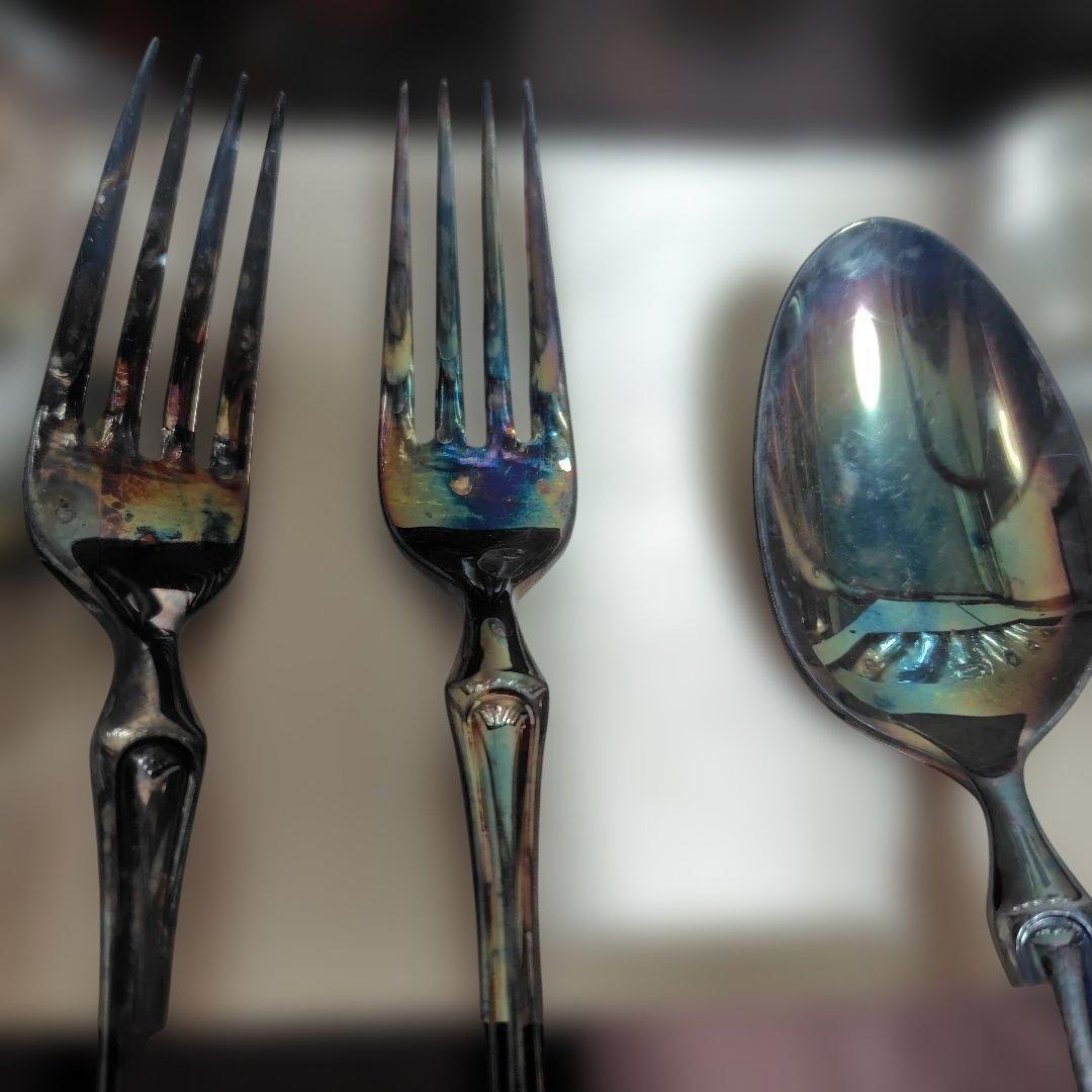 値下げ　カトラリーセット 一流品 AZUMA ニッケルシルバー