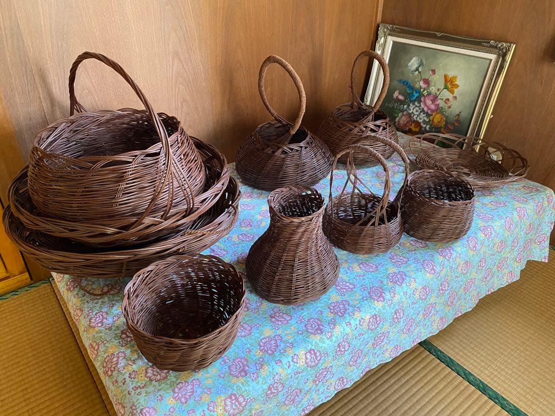 今帰仁工芸品　かご
