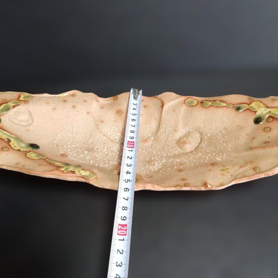 未使用 有田焼 古千窯 角皿大 土物 料亭　懐石料理　レストラン