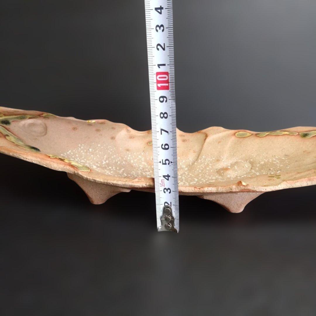 未使用 有田焼 古千窯 角皿大 土物 料亭　懐石料理　レストラン