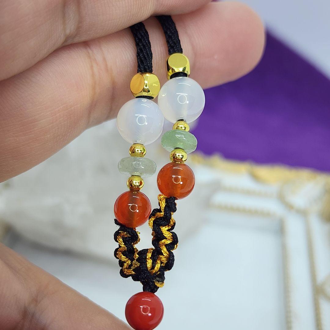 辰砂ペンダントトップ お守りやアクセサリー、部屋に飾るのもOK②不動明王