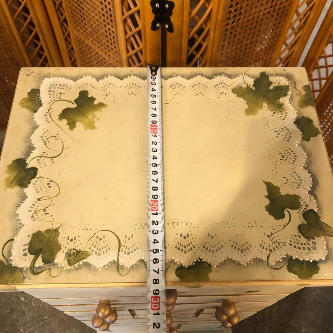 木製引出し　チェスト　小物収納　木製家具　キャビネット　薬棚　昭和レトロ　箪笥