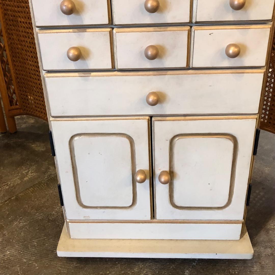 木製引出し　チェスト　小物収納　木製家具　キャビネット　薬棚　昭和レトロ　箪笥