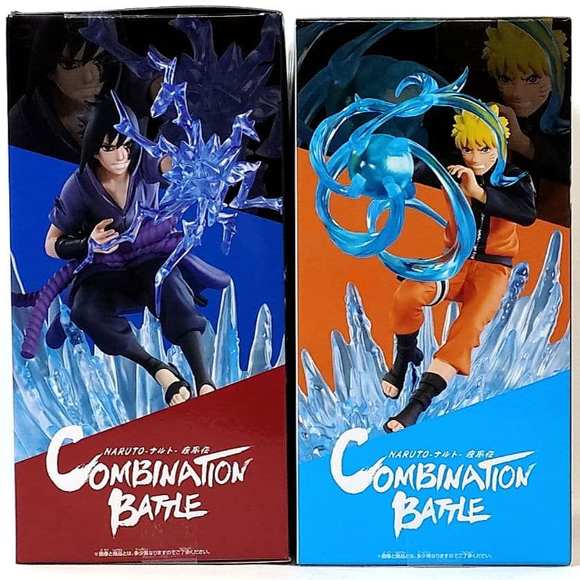 まとめ割】 NARUTO コンビネーションバトル2 ナルト サスケ 2体セット