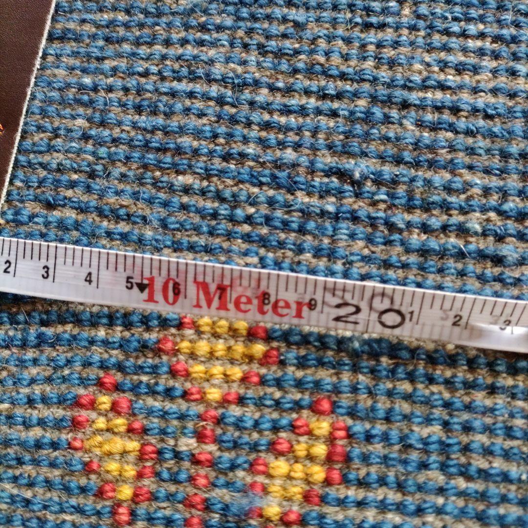 座布団ギャッベ 手紬ぎ お使い 草木染 イラン シラーズ チェアマット