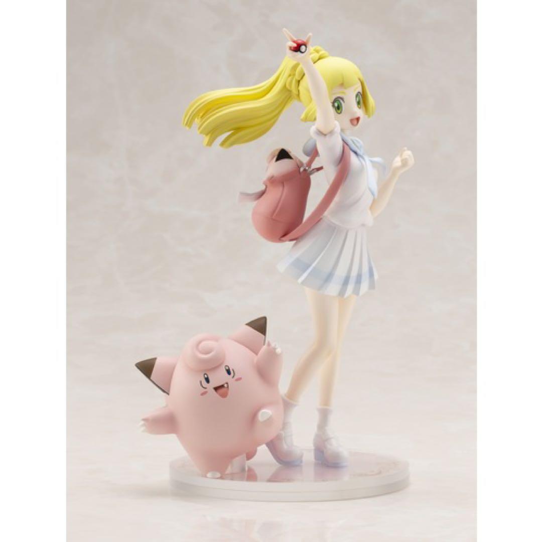 【新品ポケセンダンボール未開封】がんばリーリエ＆ピッピ　1/8 フィギュア