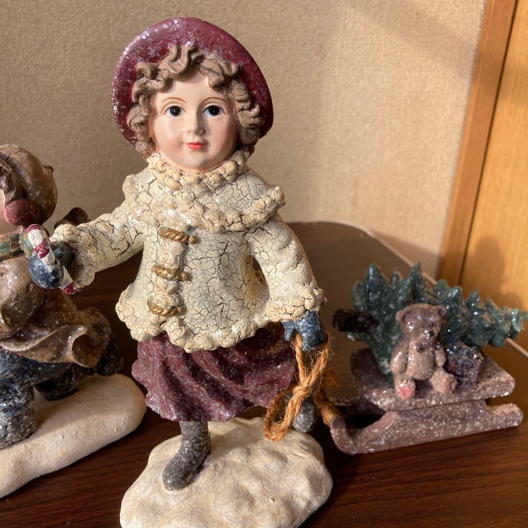 キリスト誕生　スノーマン　オブジェ　カークランド