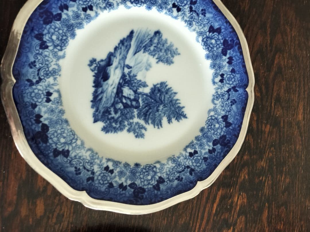 ローゼンタール　銀縁チッペンデール5枚