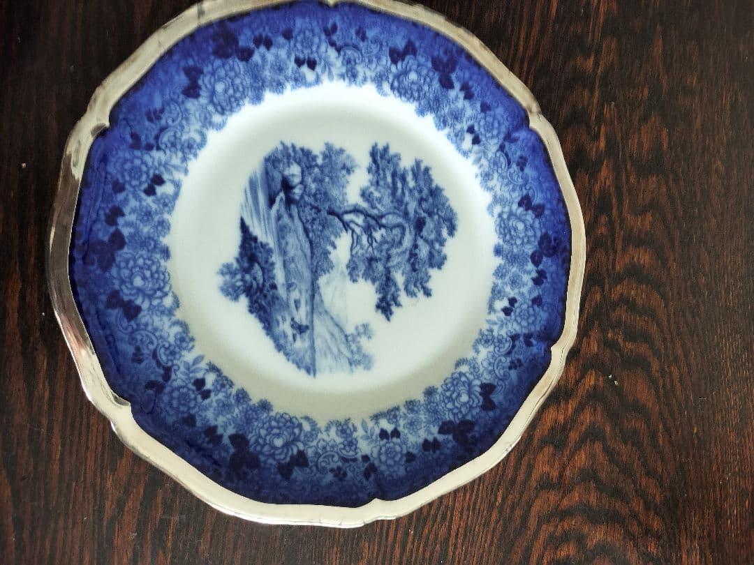 ローゼンタール　銀縁チッペンデール5枚