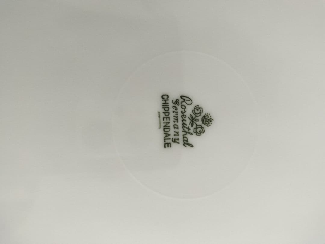 ローゼンタール　銀縁チッペンデール5枚