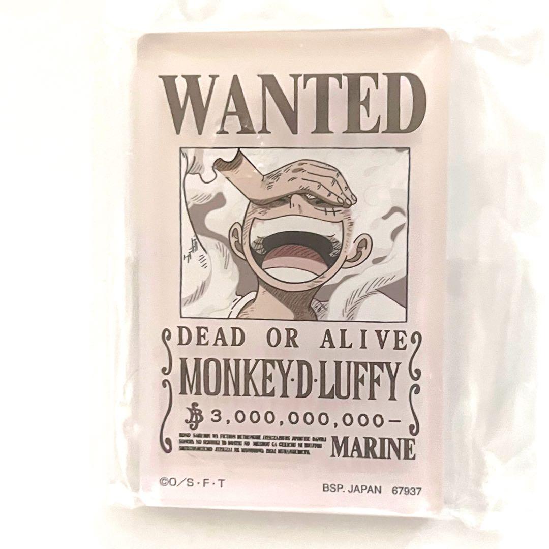 ☆ワンピース 一番くじ タオル2枚 アクリルブロック1点 ステッカー2点