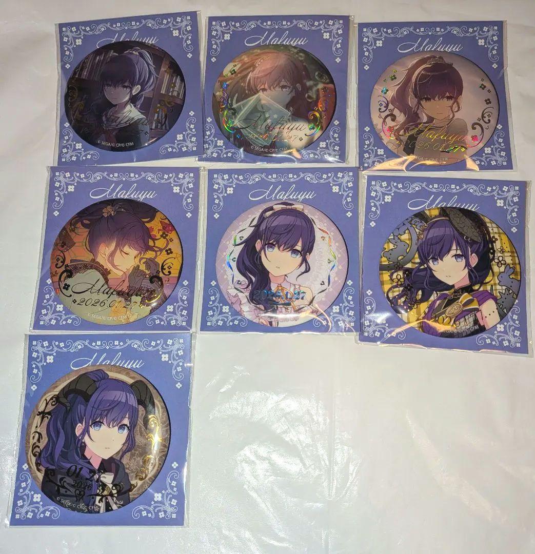 プロセカ 朝比奈まふゆ はぴこれ バースデー 缶バッチ 全種 コンプ