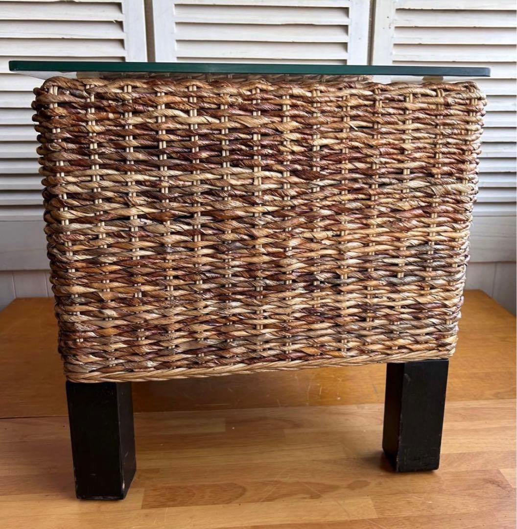 センターテーブル　ローテーブル ウォーターヒヤシンス　テーブル　サイドテーブル