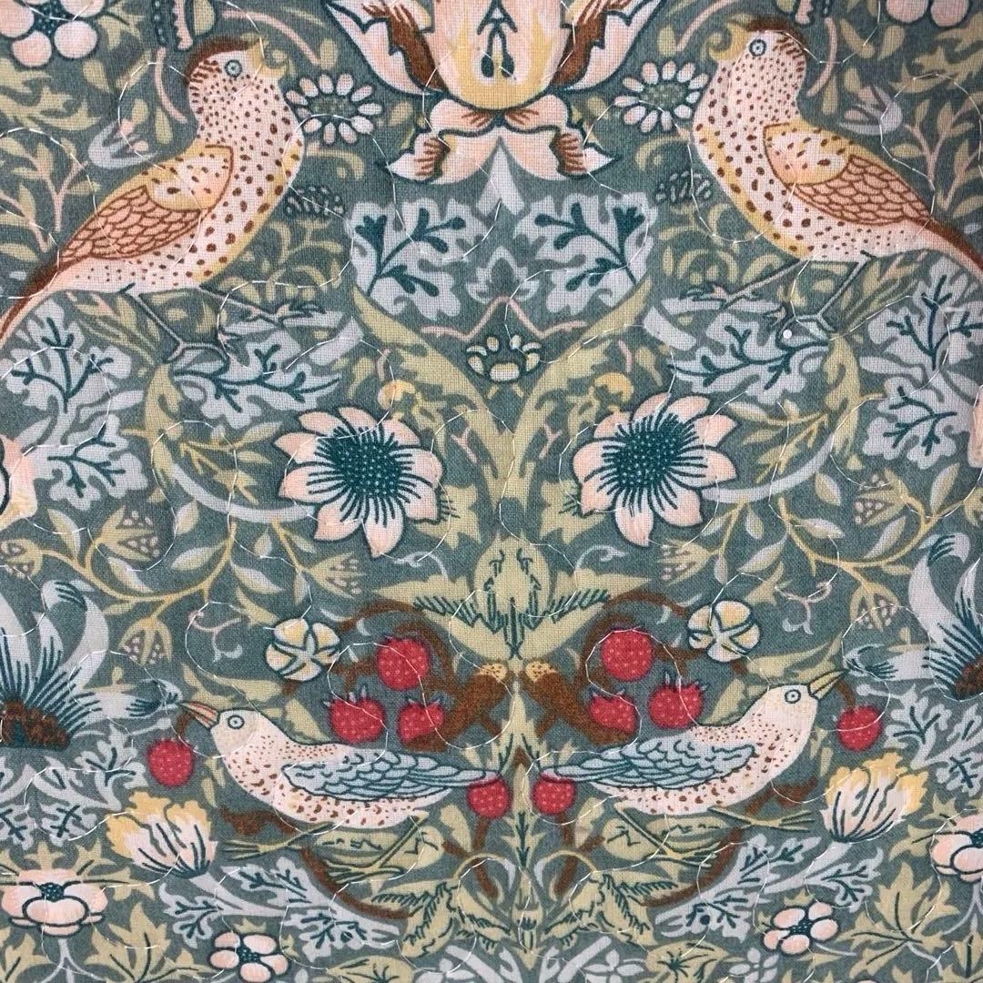 ダイニングシートクッション　4枚セット　ライトグリーン