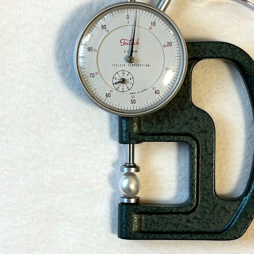 パール　ルース　南洋真珠　白蝶　ドロップ　11.2mm １pc