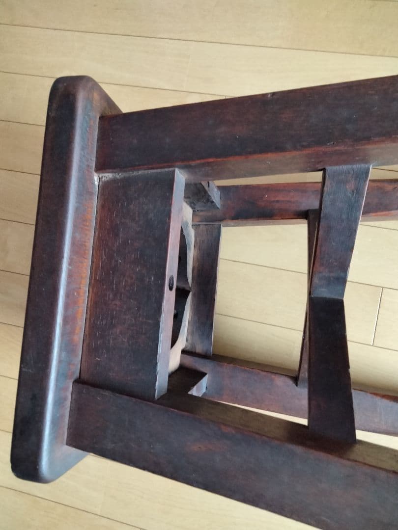 特別価格、イギリスバ―ミンガムで作られたビンテ−ジ、美品シンプル、ダ−クブラウン