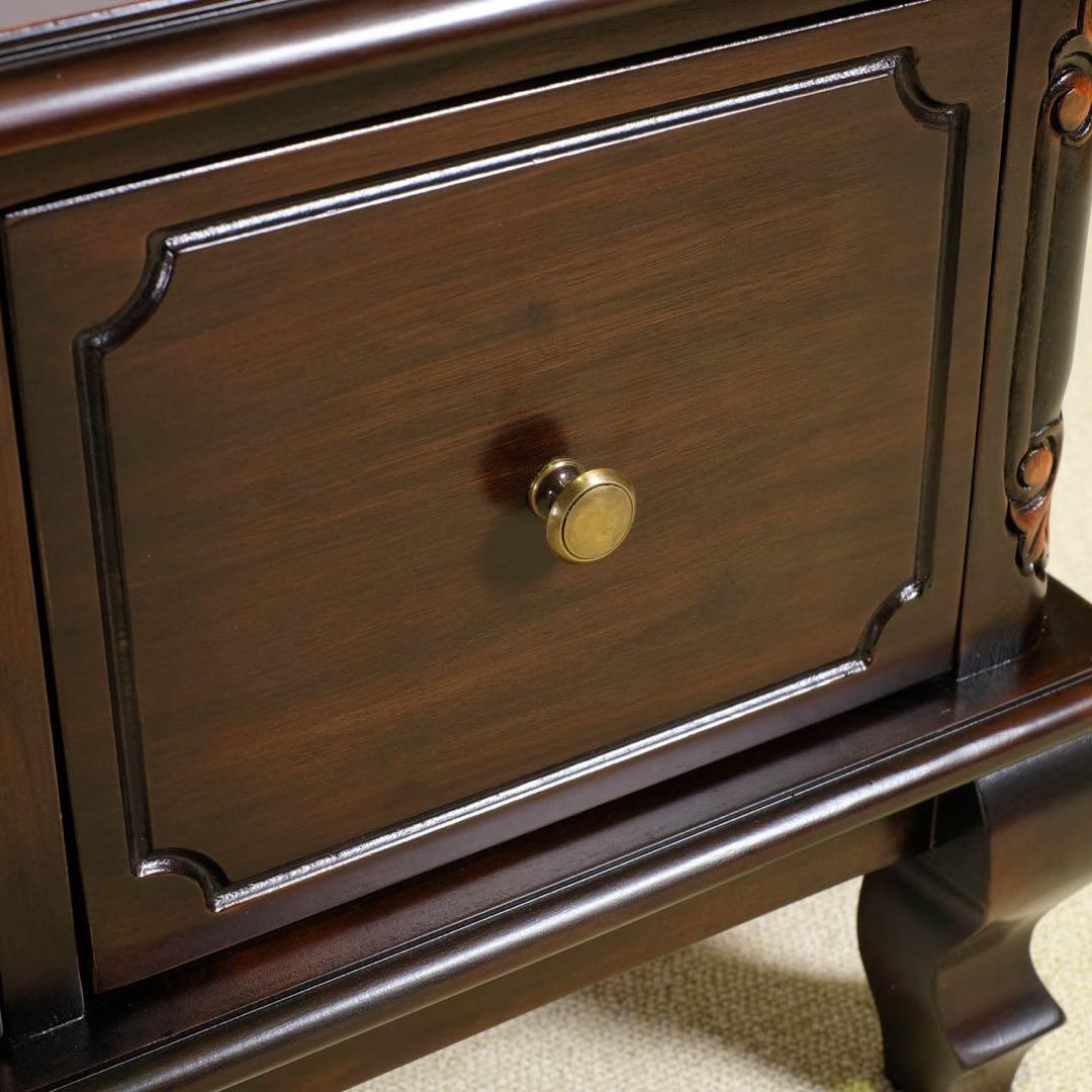 G 新品 テレビボード L テレビ台 ラック リビング収納 ボード アンティーク