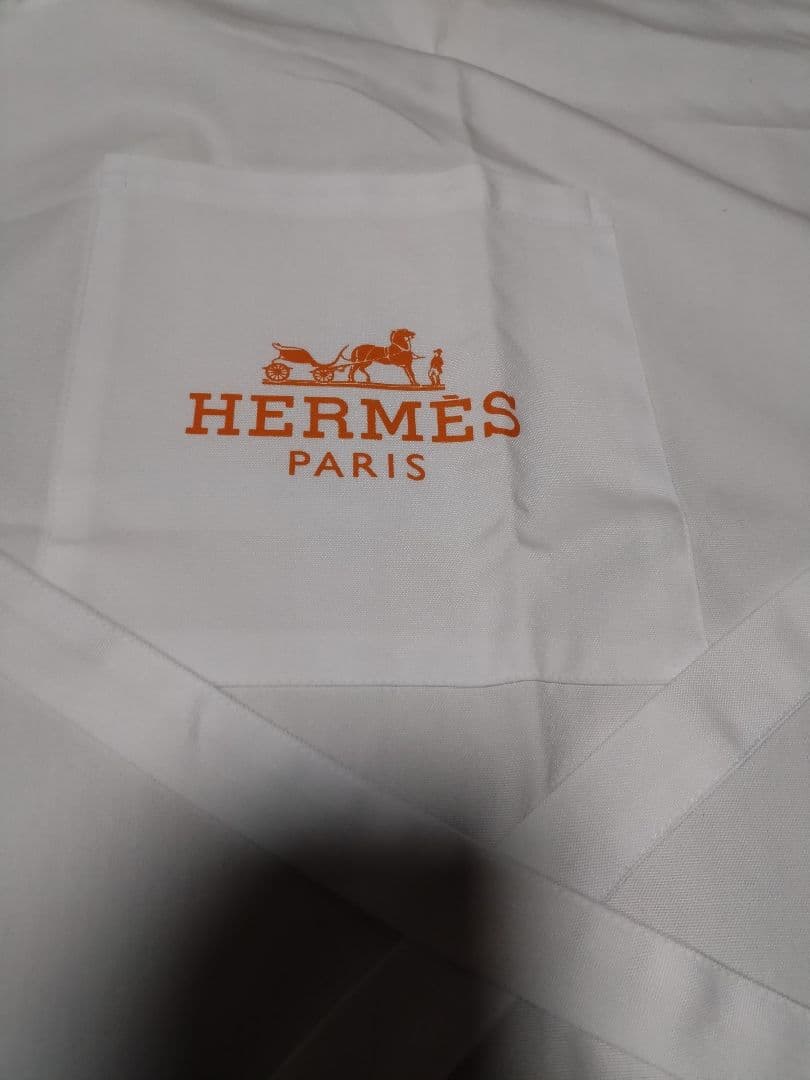 エルメス非売品エプロン、手しごと展