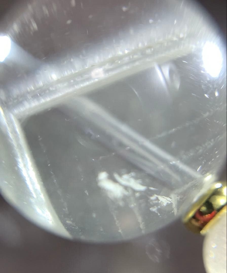 キャッツアイクンツァイト　ホワイトファントム　ブレスレット