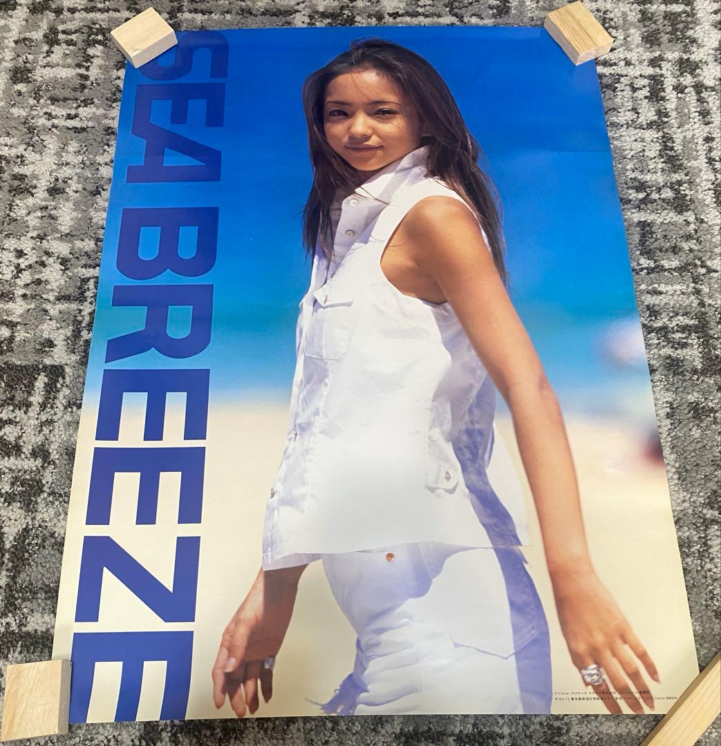 美品】 安室奈美恵 シーブリーズ seabreeze 販促 ポスター B2 - メルカリ