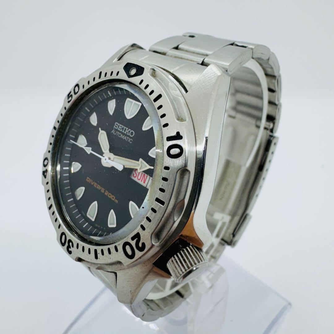✨セイコー✨7S26-0010✨ダイバーズ200✨デイデイト✨自動巻き✨腕時計✨