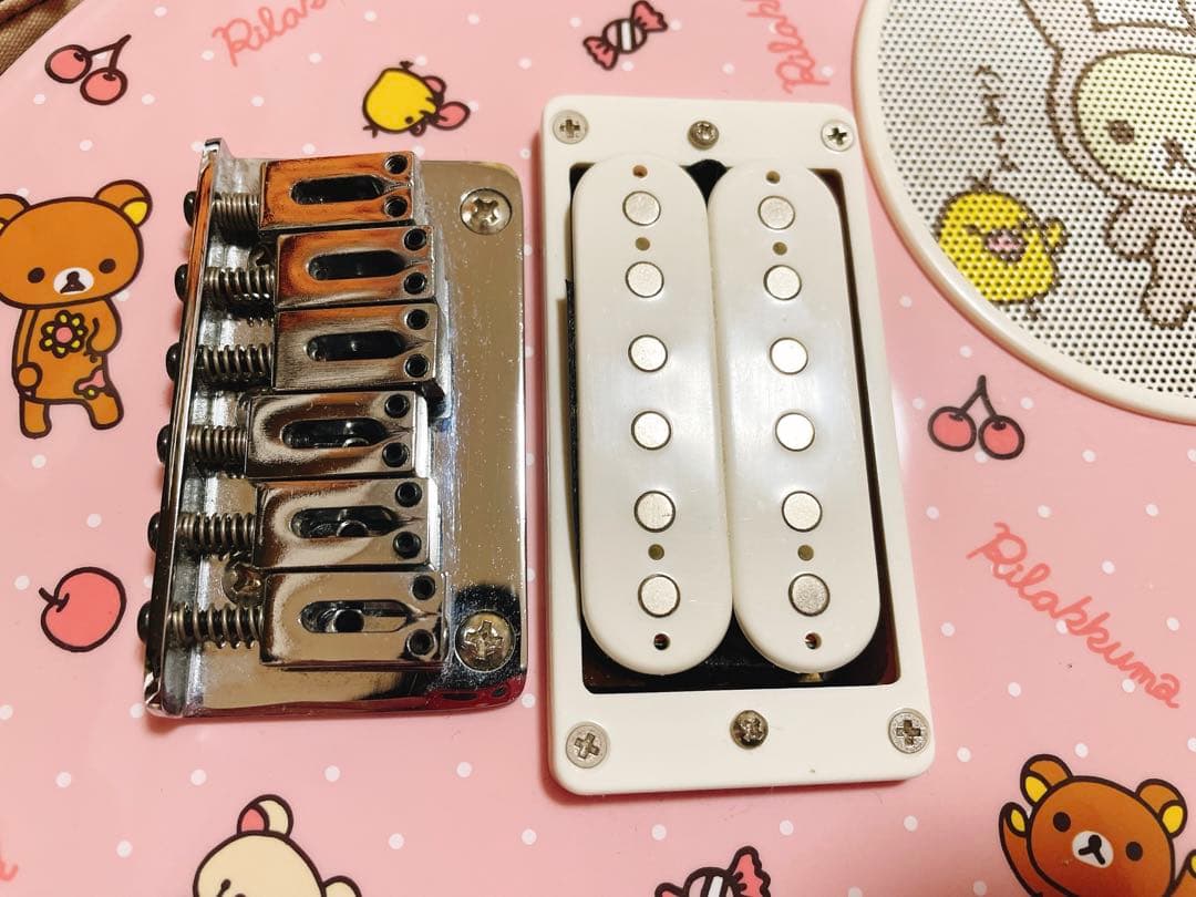 FERNANDES ZO-3 リラックマ コラボ ギター ピンク 動作確認済 - メルカリ