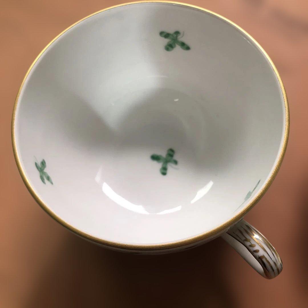 ヘレンド 森の宝物【カップ&ソーサー】waldstein green - メルカリ