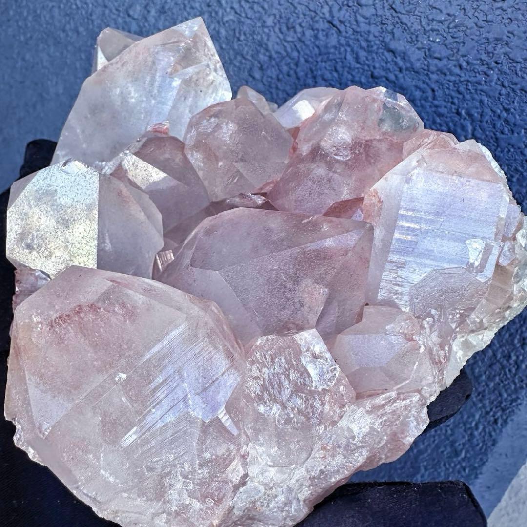 希少❗️高級品 ❗虹入り☆超綺麗♡超強いパワー ヒマラヤ水晶 クラスターA1483