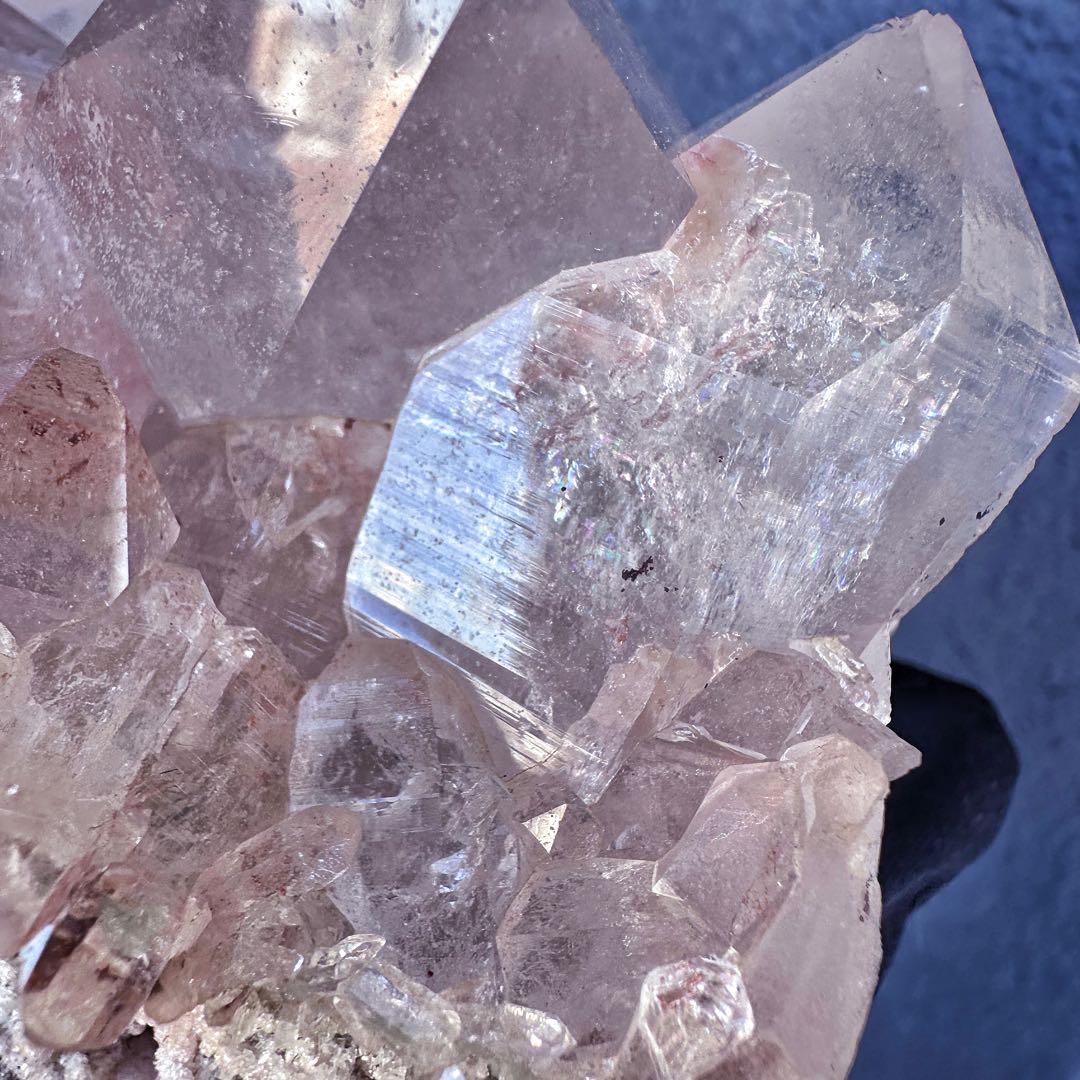 希少❗️高級品 ❗虹入り☆超綺麗♡超強いパワー ヒマラヤ水晶 クラスターA1483