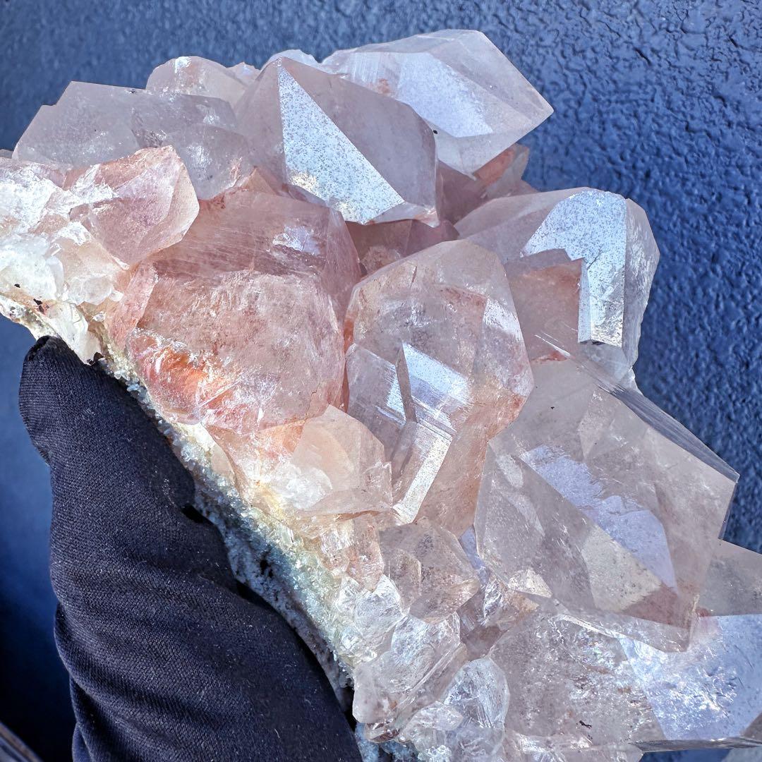 希少❗️高級品 ❗虹入り☆超綺麗♡超強いパワー ヒマラヤ水晶 クラスターA1483