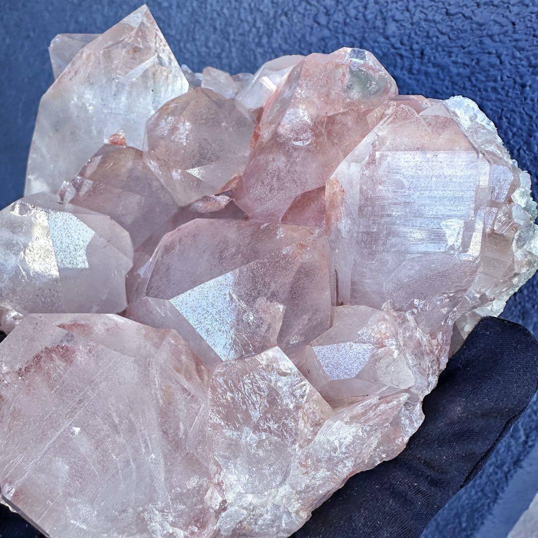 希少❗️高級品 ❗虹入り☆超綺麗♡超強いパワー ヒマラヤ水晶 クラスターA1483