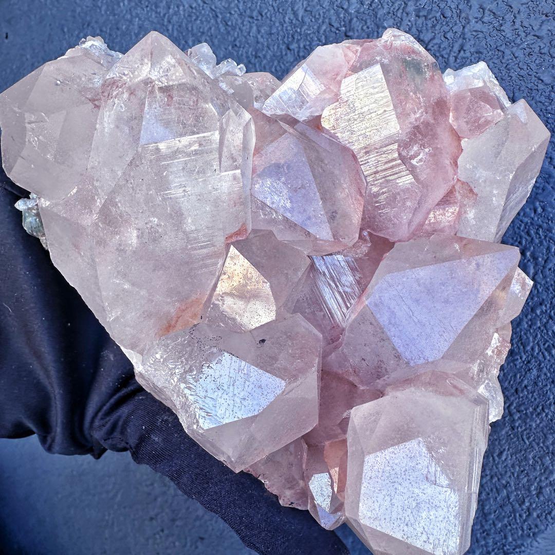 希少❗️高級品 ❗虹入り☆超綺麗♡超強いパワー ヒマラヤ水晶 クラスターA1483